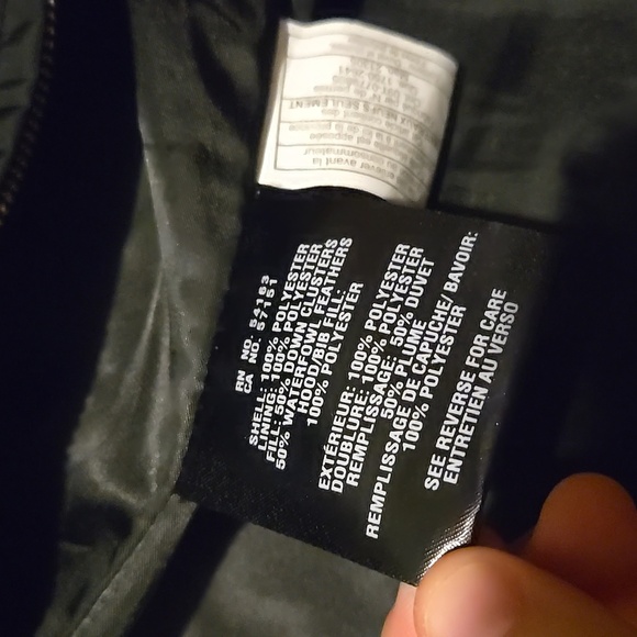 Cole Haan Black Medium Coat - Picture 4 of 5
